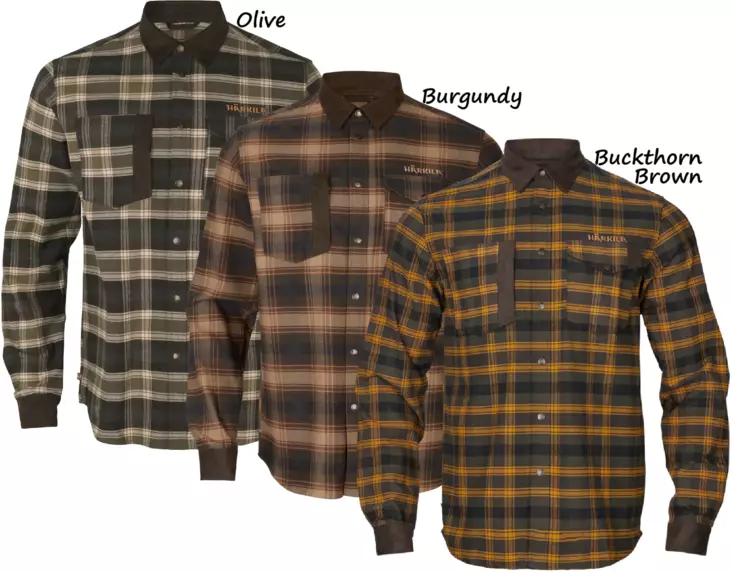 Härkila Aivak L/S flanellipaita - Härkilä Paidat ja Alusasut - 1401131 - 1