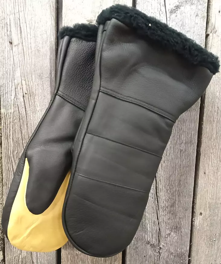 Hirvennahka rukkaset, Goosey's - Käsineet - 7311760132911 - 1