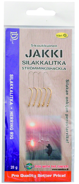 Jakki Silakkalitka G, 5-koukkuinen 28g - Onkilaitteet ja tarvikkeet - 6430011659081 - 1