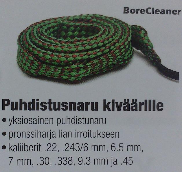 Kiväärin puhdistusnaru, Bore Cleaner - Aseenhoitotuotteet - 6430038644251 - 1