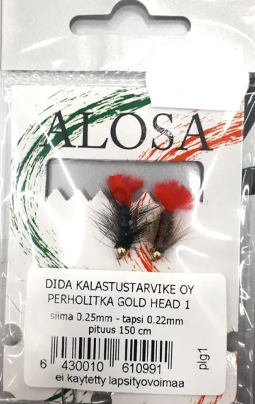 Perholitka, Gold Head 1 - Valmisperhot - 6430010610991 - 1
