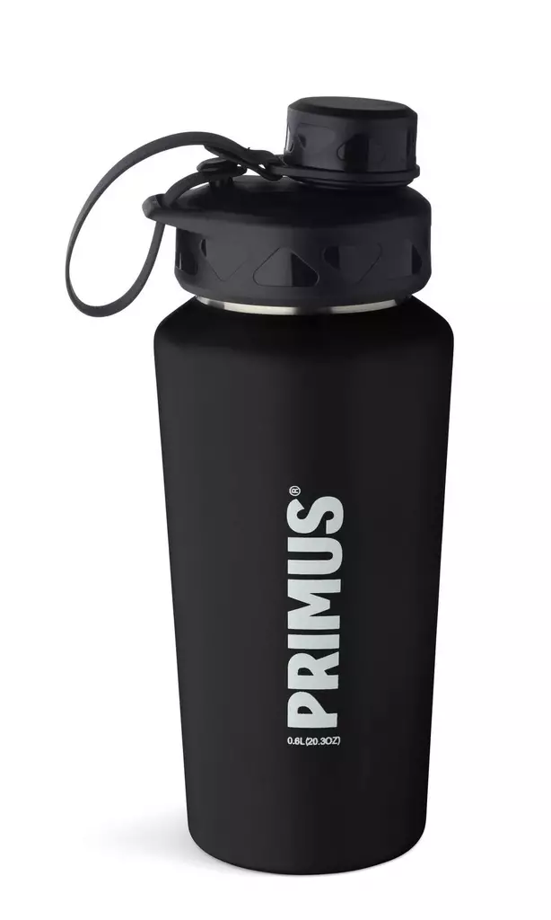 Primus Trailbottle SS 0,6l Black, musta - Primus Retkeilytarvikkeet - 7330033905991 - 1
