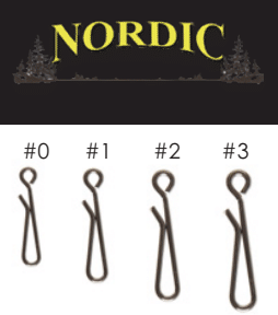 Quick Snap lukko Nordic, 6kpl - Perukkeet ja Lukot - 6420071079331 - 1