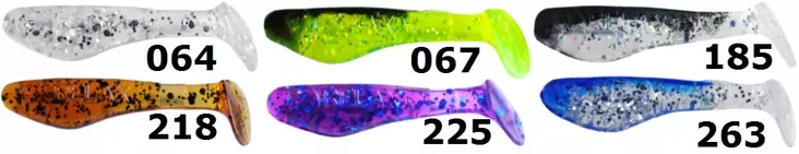 Relax Kopyto 1" jigi 6kpl - Jigit ja Shadit - 6-RK1 - 1