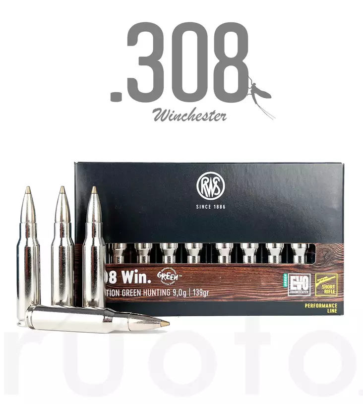 RWS 308 win 9g Evolution Green - RWS - 4000294086441 - 1