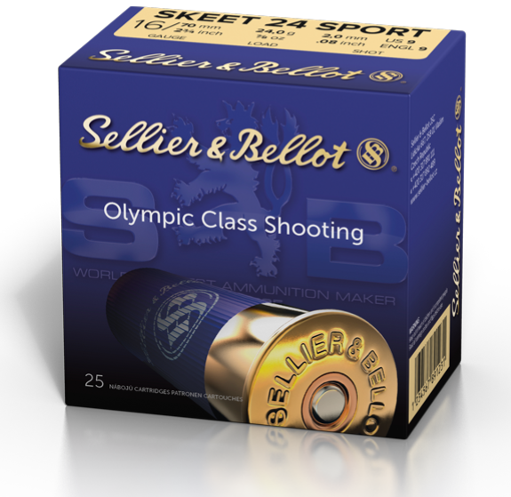 Sellier&Bellot 16/70 24g Skeet Sport - Kaliiberi 16 - 8590690033301 - 1