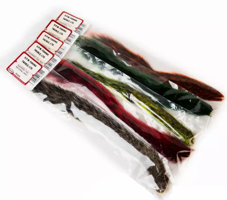 Squirrel Tail, Oravan häntä, Wapsi - Luonnolliset perhomateriaalit - 05352608701 - 1