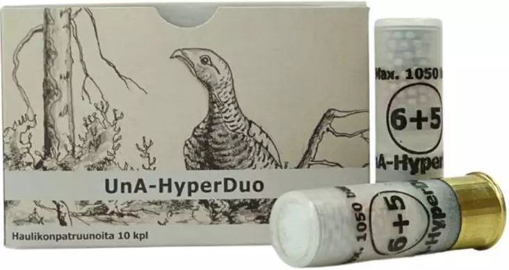 UnA 12/70 24g HyperDuo 10kpl - Korvaavat patruunat - 6430068625411 - 1