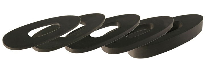 WEGU-GFT Välilevy 6mm musta - Ase -ja Taulutarvikkeet - 0790051 - 1