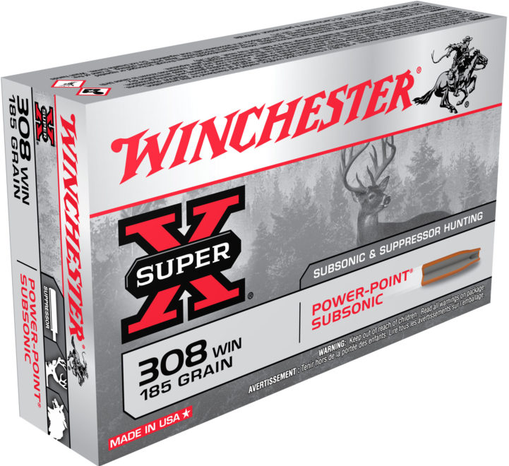 Winchester 308 win 12,0g Subsonic 323m/s - Muut - 020892223301 - 1