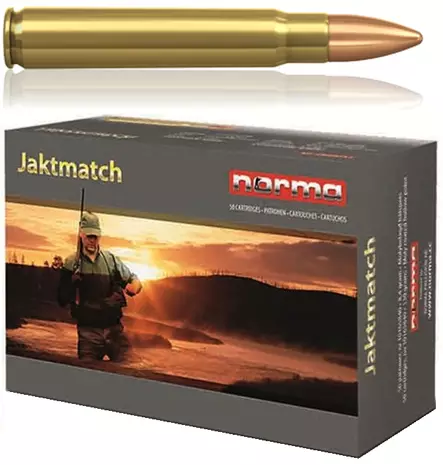 Norma 9,3x62 Jaktmatch 15g FMJ - Norma - 7393923193182 - 1