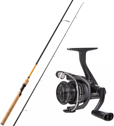 Okuma Hottis 3000 7' 7-28g, avokelasetti - Heittokalastussetit - 7317881556032 - 1