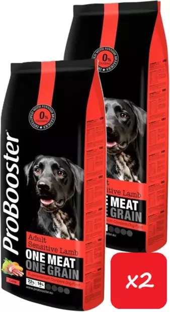 ProBooster Adult Sensitive Lamb 24kg - ProBooster koiranruoka - 98712x2 - 1