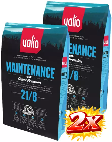 Valio Maintenance 30kg - 2 säkkiä - Valio koiranruoka - 6438347000003x2 - 1