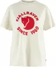 Fjällräven Relaxed T-paita W Chalk White - Fjällräven paidat - F14600222CW - 1