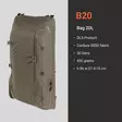Vorn B20 Bag, 20 litran reppu - Asereput ja Vyölaukut - 7090033556042 - 2