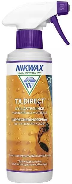Nikwax TX Direct 300ml, kyllästesuihke - Hoitoaineet - 5020716571002 - 1