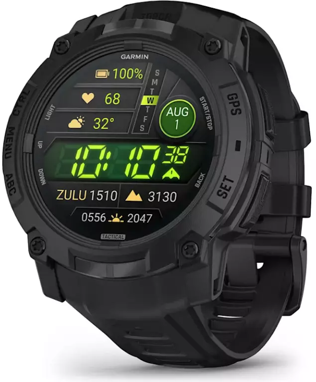 Garmin Instinct 3, 50 mm AMOLED Tactical - Garmin kellot - 753759344122 - 1