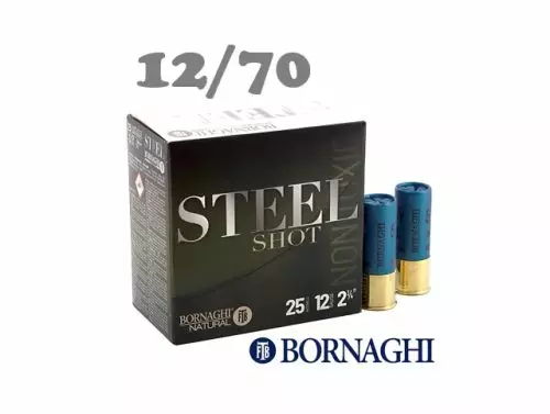 Bornaghi 12/70 Steel Shot 34g - Korvaavat patruunat - 80514960243242 - 1