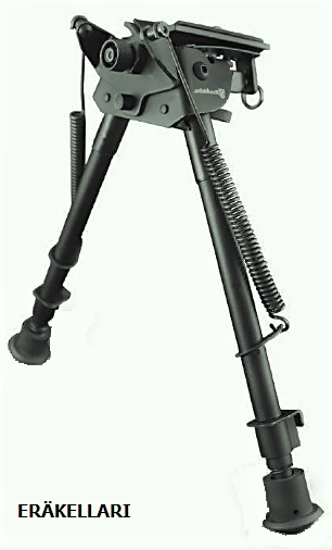 Buffalo River Swivel style Bi-pod 6"-9" - Asetarvikkeet - 9420008938852 - 1