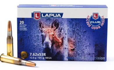 Lapua 7,62x53R 12g SP Mega - Lapua - 6418267101912 - 1