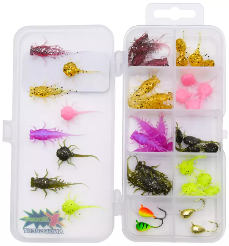 Ice Micro jigilajitelma 45kpl, Patriot - Tasapainopilkit, pystypilkit, mormuskat - 6417512540902 - 1