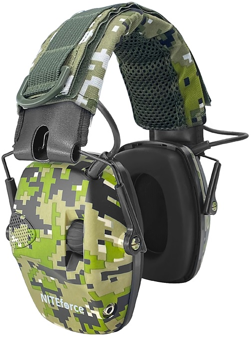 NITEforce SubSonic Camo, kuulosuojaimet - Ampujan varusteet - 6430061582032 - 1
