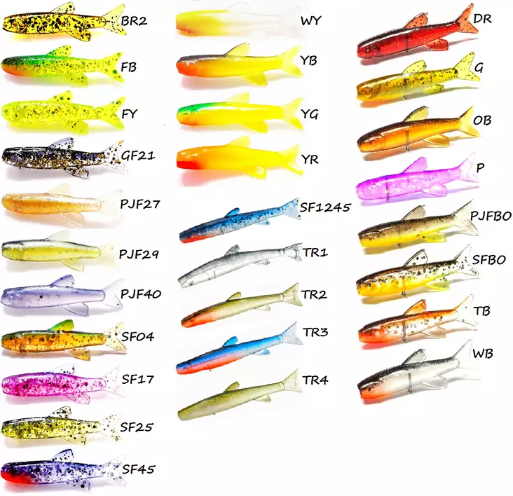 Orka Small fish 3cm jigi - Jigit ja Shadit - FR1150-R-52 - 1