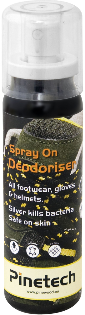 Pinetech Shoe Deo, Kenkä suihke 75ml - Pinewood Hoitoaineet ja oheistuotteet - 7331090077812 - 1