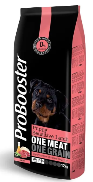 ProBooster Puppy Sensitive Lamb 12kg - Koiranruoka ja herkut - 99112 - 1