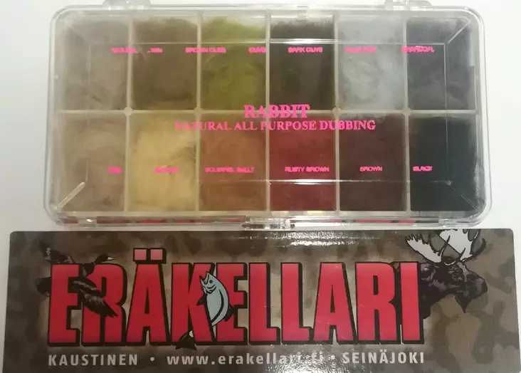 Rabbit dubbing -lajitelma - Luonnolliset perhomateriaalit - 053526352092 - 1