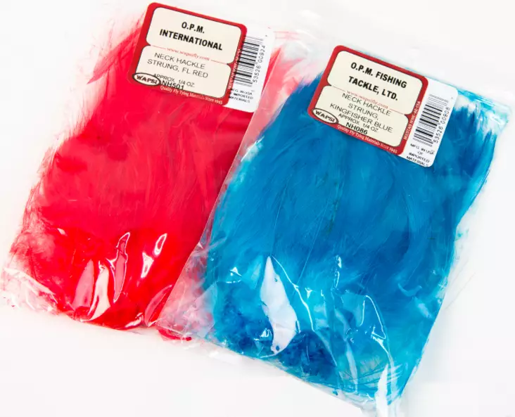 Wapsi, Neck Hackle Strung - Luonnolliset perhomateriaalit - 05352600912 - 1