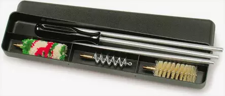 Haulikon puhdistusarja, muovikotelolla - Aseenhoitotuotteet - 6438418000383 - 1