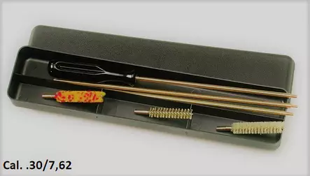 Puhdistusarja, 30 / 7, 62 muovikotelolla - Aseenhoitotuotteet - 6438418000413 - 1