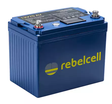 Rebelcell Li-Ion 12V 70A Akku (836 Wh) - Sähköperämoottorit ja tarvikkeet - 7106623690703 - 1