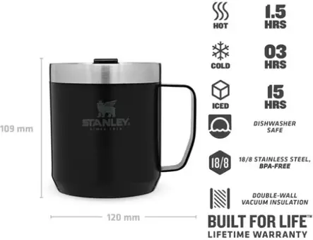 Stanley Classic Legendary Camp Mug 0.35L - Ruoanlaitto, termos- ja juomapullot - 6939236373173 - 2