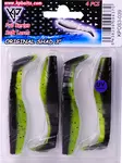 K.P Original shad 3" kalajigi 4kpl - Jigit ja Shadit - KPORGSHD3 - 2