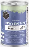 Monster Dog Single Rabbit 400g - Koiranruoka ja herkut - 7350040126103 - 1