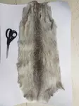 Nutria, kokonainen nahka - Luonnolliset perhomateriaalit - 0699901459453 - 1