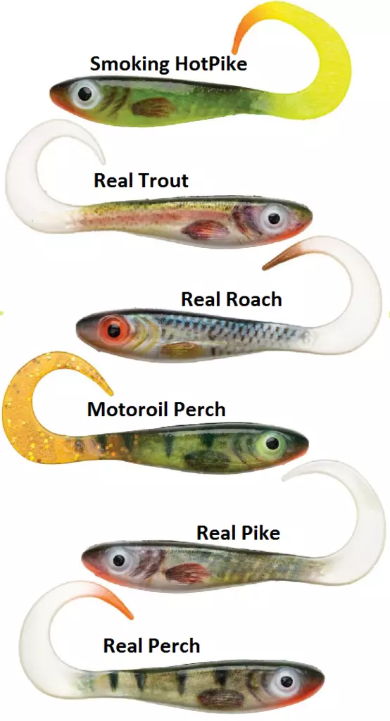 Abu Garcia Mcperch Curly 110mm 8kpl - Jigit ja Shadit - 036282947873 - 1