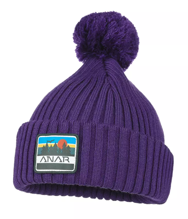 Anar Jussa Pompom, merinovilla pipo - Anar päähineet ja Käsineet - 6438014294643 - 1