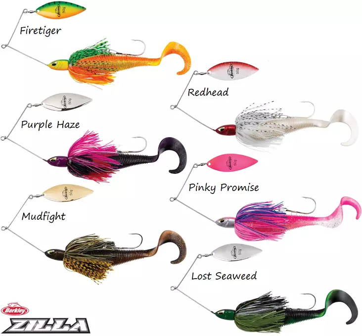Berkley Zilla Spinnerbait 50g - Lipat - 1543403 - 1