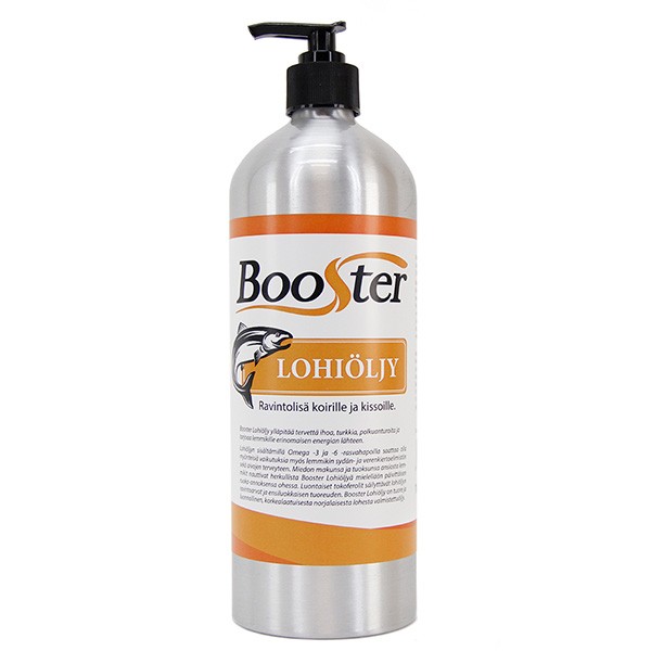 Booster Lohiöljy 500ml - Booster koiranruoka - 6438411005583 - 1