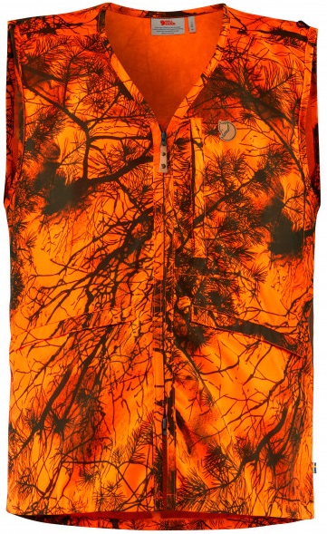Fjällräven Värmland Vest, Orange Camo - Fjällräven takit - 7323450533 - 1