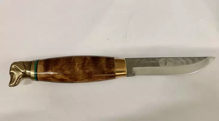 Koiranpää puukko 10cm terä, kotimainen - Muut puukot - 069990003 - 1
