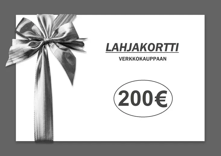 Lahjakortti 200e - Lahjakortit - 06999145963773 - 1