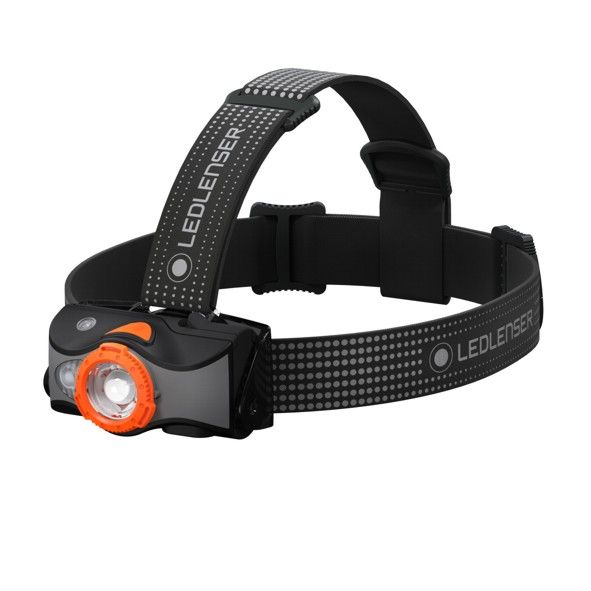 Ledlenser MH7 musta - oranssi - Otsalamput - 4058205019903 - 1