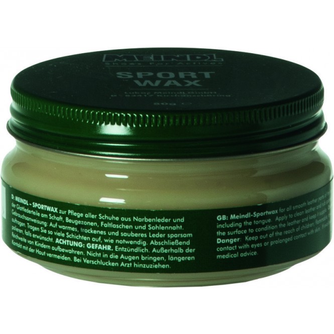 Meindl Sport Wax 80g - Kenkien hoito- ja oheistuotteet - 5016652970153 - 1