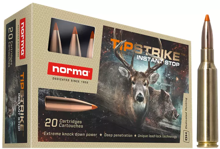 Norma 6,5x55 TipStrike 9,1g - Norma - 7393923326863 - 1