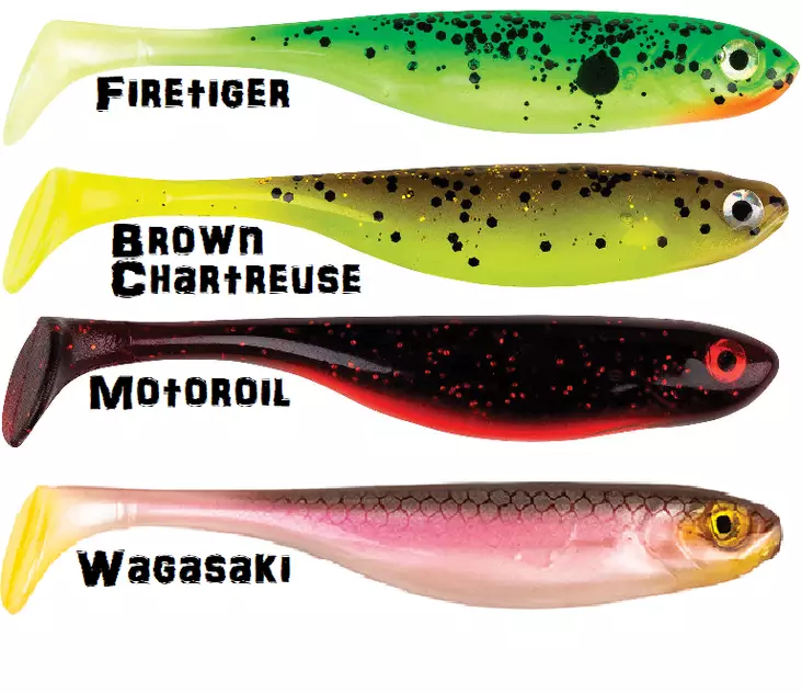 Power Bait Sneak Shad 3" jigi, 4kpl - Jigit ja Shadit - 028632913003 - 1
